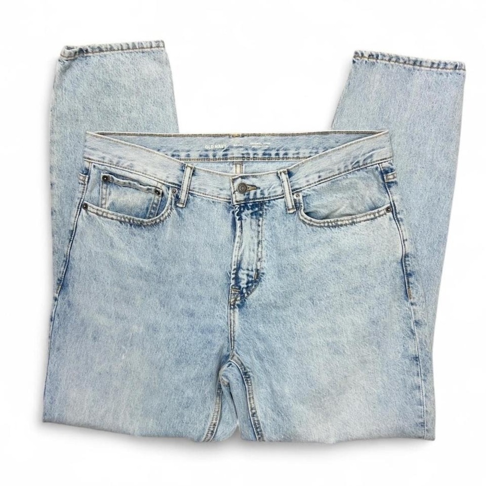 Old Navy Men's Size 34x30‎ Denim Jeans Original Taper Light Wash